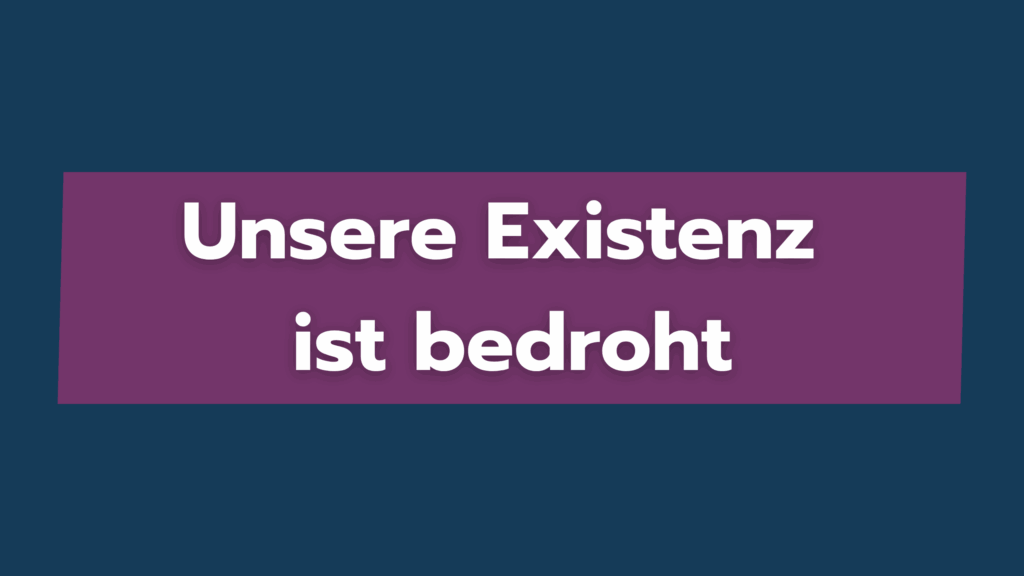 Unsere Existenz ist bedroht Henseleit+ Pflegeberatung in Berlin und Brandenburg
